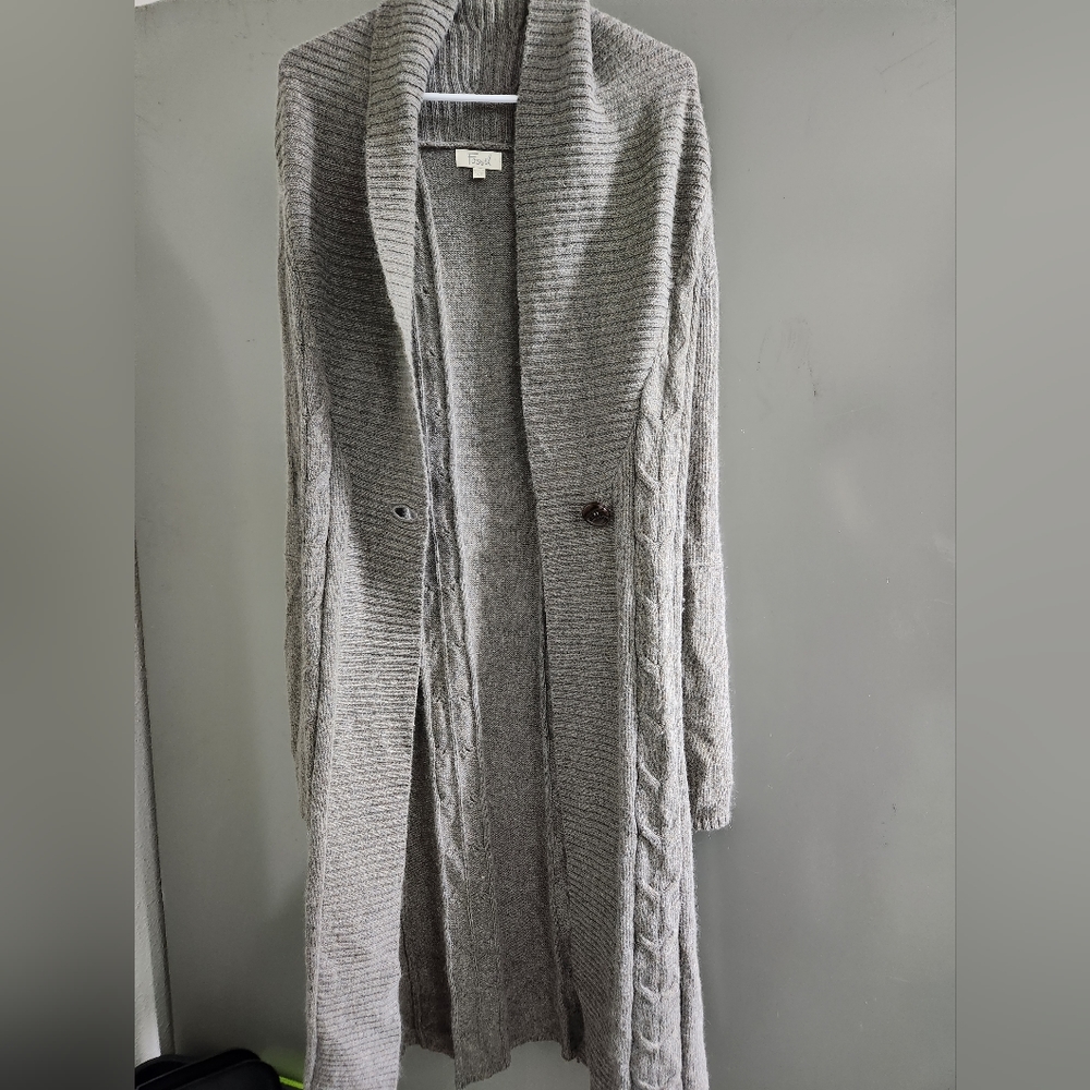 Womens Fossil Long Cardigan XS